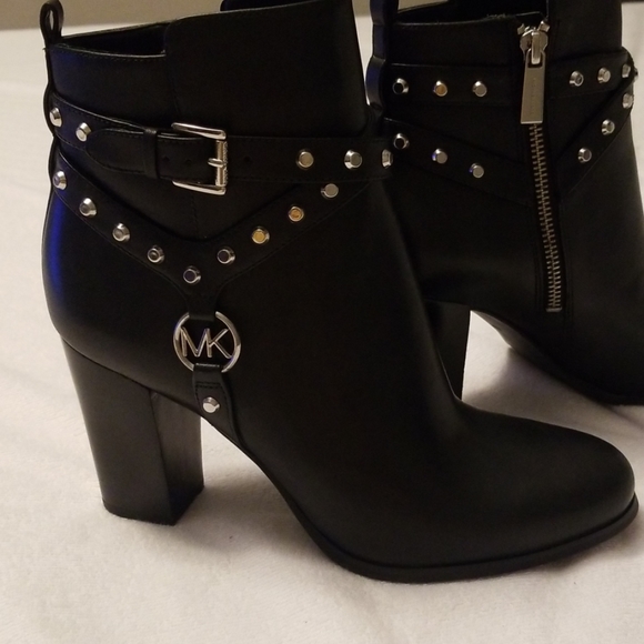 Leather Michael Kors Preston Platform Platform Dillards Michael